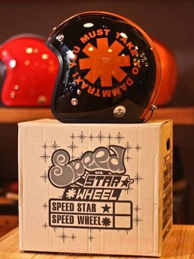 หมวกกันน็อค รุ่น LB SPEED WHEEL(ดำส้ม)