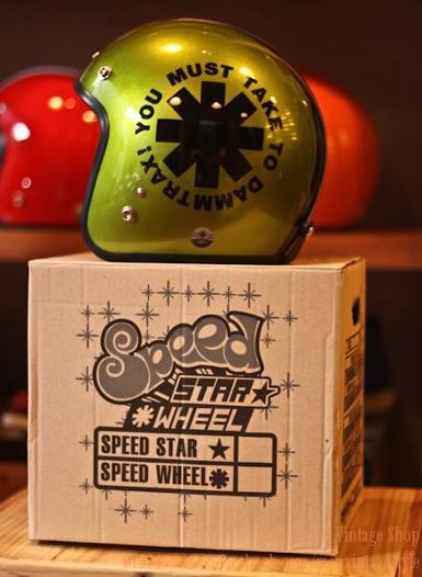 หมวกกันน็อค รุ่น LB SPEED WHEEL(เขียวบรอนดำ)