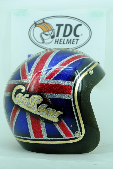 Cafe racer custom gold leaf