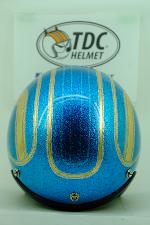 custom helmet metal felx gold leaf 