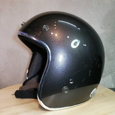หมวกกันน็อค คลาสสิค5 เป๊ก Jet Grey Rim