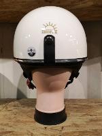 หมวกกันน็อค TDC รุ่น  chopper สีขาว