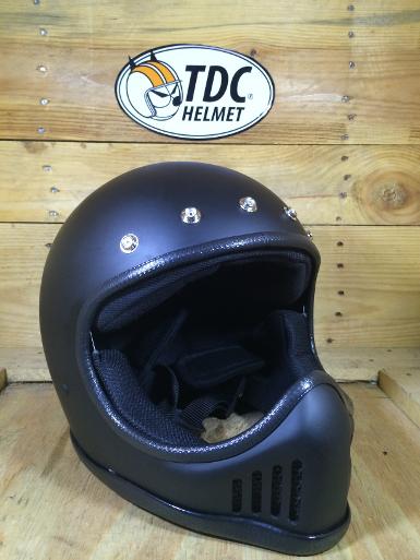 Vintage moto matt back