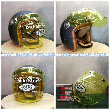 TDC ฺBubble visor สี yellow