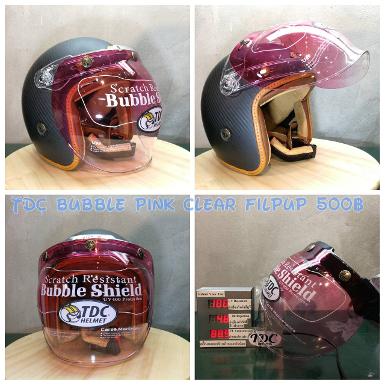 TDC ฺBubble visor สี ชมพู