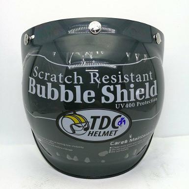 TDC bubble visor ( สีดำ)